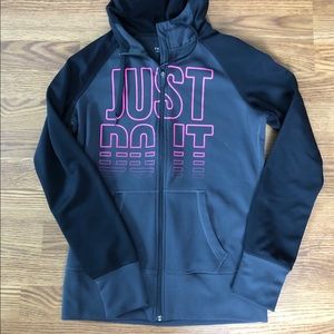 Nike zip up sweatshirt